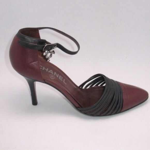 Chanel Leather Pumps Heels - Picture 1 of 8